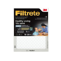 3M EA00DC-6C - Filtrete Healthy Living Elite Allergen Filter MPR 2200 16 in x 20 in x 1 in 3M 7100031229 7100031229 - eGrimesDirect