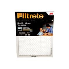 3M EA03DC-6C - Filtrete Healthy Living Elite Allergen Filter MPR 2200 20 in x 25 in x 1 in 3M 7100031231 7100031231 - eGrimesDirect