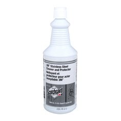 3M F-SSCP - 3M Stainless Steel Cleaner and Protector, F-SSCP, with Scotchgard , Ready-to-Use with Flip-Top Cap, 1 qt (946.4 mL) bottles, 6/case 3M F-SSCP 7100153893 - eGrimesDirect