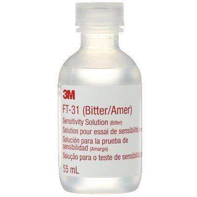 3M FT-31 Sensitivity Solution Bitter bottle with label, used for dental or oral care applications.