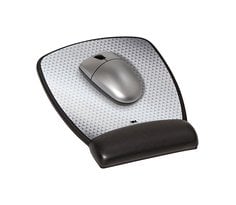 3M MW309LE - 3M Leatherette Gel Mouse Pad Wrist Rest 3M 7100154623 7100154623 - eGrimesDirect