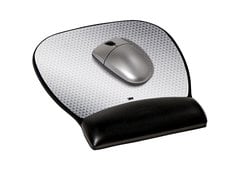 3M MW310LE - Leatherette Large Gel Mouse Pad Wrist Rest, 7100151220 - eGrimesDirect