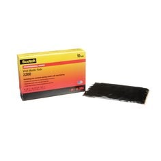 3M Scotch 2200-6-1/2X4-1/2 - Scotch Vinyl Mastic Pad, 2200, Black, 125 Mil (3.2 mm), 6-1/2 in x 4-1/2 in (165 mm x 114 mm) 2200-6-1/2x4-1/2 7000057774 - eGrimesDirect