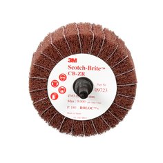 3M Scotch-Brite AB83659 - Scotch-Brite Combi-Wheel CB-ZR P180 2-1/2 in x 1-1/4 in (6.3 cm x 3.2 cm) 3M AB83659 7000077939 - eGrimesDirect