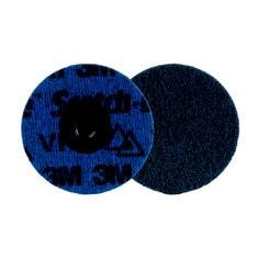 3M Scotch-Brite AB9190 - Scotch-Brite Roloc Precision Surface Conditioning Disc PN-DS Very Fine TS 3 in (76.2 mm) 25/Inner 100/Case Dispenser Pack 3M 7100264316 7100264316 - eGrimesDirect