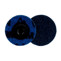 3M Scotch-Brite AB9195 - Scotch-Brite Roloc Precision Surface Conditioning Disc PN-DS Very Fine TS 2 in (50.8 mm) 50/Inner 200/Case Dispenser Pack 3M 7100264445 7100264445 - eGrimesDirect