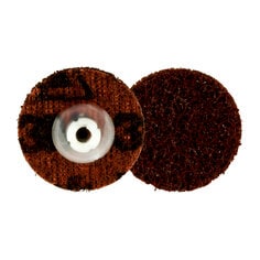 3M Scotch-Brite AB9198 - Scotch-Brite Roloc Precision Surface Conditioning Disc PN-DS Coarse TS 1-1/2 in (38.1 mm) 50/Inner 200/Case Dispenser Pack 3M 7100264206 7100264206 - eGrimesDirect