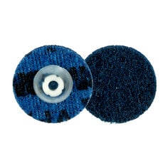 3M Scotch-Brite AB9201 - Scotch-Brite Roloc Precision Surface Conditioning Disc PN-DS Very Fine TS 1-1/2 in (38.1 mm) 50/Inner Dispenser Pack 3M 7100264200 7100264200 - eGrimesDirect