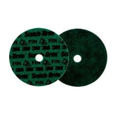3M Scotch-Brite AB9214 - Scotch-Brite Precision Surface Conditioning Disc PN-DH Fine 7 in x 7/8 in (177.8 mm x 22.225 mm) 25/Case 3M 7100263893 7100263893 - eGrimesDirect