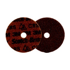 3M Scotch-Brite AB9228 - Scotch-Brite Precision Surface Conditioning Disc PN-DH Coarse 4 in x 5/8 in (101.6 mm x 15.875 mm) 100/Case 3M 7100263650 7100263650 - eGrimesDirect