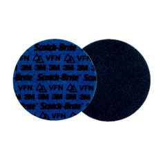 3M Scotch-Brite AB9236 - Scotch-Brite Precision Surface Conditioning Disc PN-DH Very Fine 7 in x NH (177.8 mm x NH) 25/Case 3M 7100263836 7100263836 - eGrimesDirect