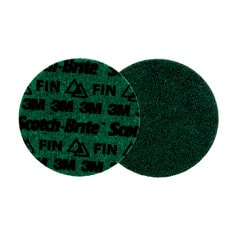 3M Scotch-Brite AB9245 - Scotch-Brite Precision Surface Conditioning Disc PN-DH Fine 5 in x NH (127 mm x NH) 50/Case 3M 7100263913 7100263913 - eGrimesDirect