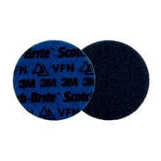 3M Scotch-Brite AB9266 - Scotch-Brite Precision Surface Conditioning Disc PN-DH Very Fine 4 in x NH (101.6 mm x NH) 100/Case 3M 7100263313 7100263313 - eGrimesDirect