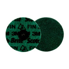 3M Scotch-Brite AB9282 - Scotch-Brite Roloc Precision Surface Conditioning Disc PN-DR Fine TR 4 in (101.6 mm) 25/Inner 100/Case Dispenser Pack 3M 7100264204 7100264204 - eGrimesDirect