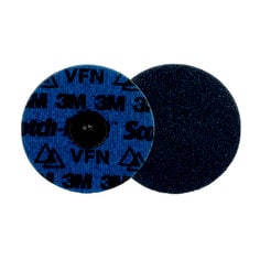 3M Scotch-Brite AB9283 - Scotch-Brite Roloc Precision Surface Conditioning Disc PN-DR Very Fine TR 4 in (101.6 mm) 25/Inner 100/Case Dispenser Pack 3M 7100264199 7100264199 - eGrimesDirect