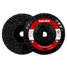 3M Scotch-Brite AM76093 - Scotch-Brite 4-1/2INxExtra Coarse-grit Silicon Carbide Clean and Strip XT Pro Disc 3M 7100176093 7100176093 - eGrimesDirect