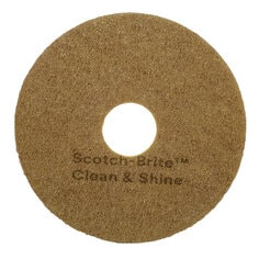 3M Scotch-Brite F-CLEANSHINE-14 - Scotch-Brite Clean & Shine Pad 14 in (35.6 cm) 7100148038 - eGrimesDirect