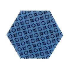 3M Scotch-Brite H-2000HEX - Low Scratch Scour Pad Blue 5 in x 5.75 in (127 mm x 146 mm) 7100206480 - eGrimesDirect