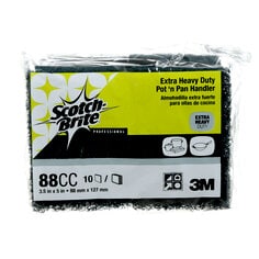 3M Scotch-Brite H-88CC - Scotch-Brite Extra Heavy-Duty Pot &