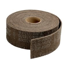 3M Scotch-Brite SB00073 - Scotch-Brite Cut And Polish Rolll, 6 in x 30 Ft A Med, Sb00073 7100141918 - eGrimesDirect