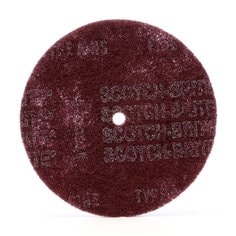 3M Scotch-Brite SB05334 - Scotch-Brite 4INxMedium-grit Aluminum Oxide High Strength Disc 3M 7010365603 7010365603 - eGrimesDirect