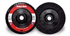 3M Scotch-Brite SB05587 - Scotch-Brite Clean And Strip xt Pro Disc, T27, S Extra-Coarse, 7 in x 7/8 in (177 mm x 22.2 mm) Sb05587 7100175122 - eGrimesDirect