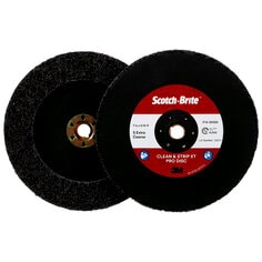 3M Scotch-Brite SB05589 - Scotch-Brite Clean and Strip XT Pro Disc TN S XCS Quick Change 7 in x 5/8 in-11 (177.8 mm x M18 x 2) 7100175514 - eGrimesDirect