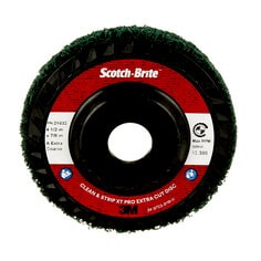 3M Scotch-Brite SB21032 - Scotch-Brite Clean and Strip XT Pro Extra Cut Disc 3M SB21032 7100175515 - eGrimesDirect