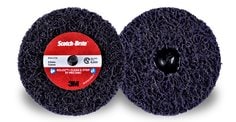3M Scotch-Brite SB21549 - Scotch-Brite Rolloc + Clean And Strip xt Pro Disc, Tr+, S Extra-Coarse, 2-Ply, 4 in x 1 in (10.16 cm x 2.54 cm) Sb21549 7100173791 - eGrimesDirect