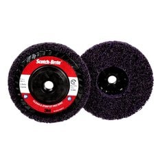 3M Scotch-Brite SB29931 - Scotch-Brite Clean and Strip XT Pro Disc T27 S XCS Quick Change 5 in x 5/8-11 in (127 mm x M18 x 2) 7100177482 - eGrimesDirect