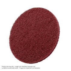 3M Scotch-Brite SB44078 - Scotch-Brite Clean And Finish Disc, A Fine, Maroon, 5 x No Hole Sb44078 7000139568 - eGrimesDirect