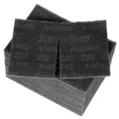 3M Scotch-Brite SB64935 - Scotch-Brite 7448 Pro Hand Pad, 6 in x 9 in, 20 Pads Per Box, 3 Box Sb64935 7100023340 - eGrimesDirect