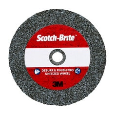 3M Scotch-Brite SB65058 - Scotch-Brite Deburr and Finish PRO Unitized Wheel DP-UW MED+ 2 in x 1 in x 1/4 in (5.08 cm x 2.54 cm x 0.64 cm) 3M 7100053417 7100053417 - eGrimesDirect