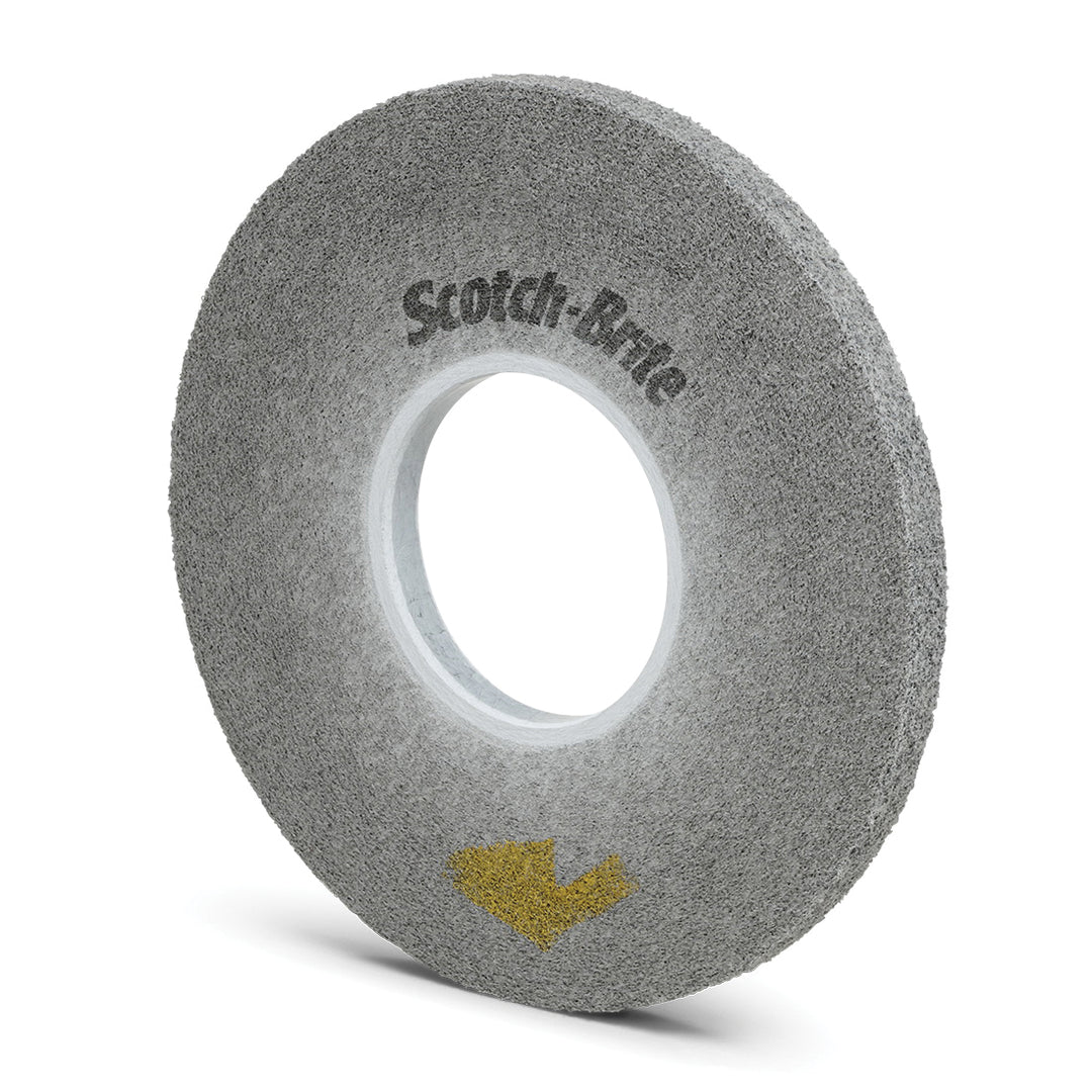 3M Scotch-Brite SB94927 - Scotch-Brite Exl Pro Deburring Wheel, 8 in x 1/2 in x 3 in 10S Fin, Sb94927 7100062983 - eGrimesDirect