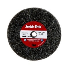 3M Scotch-Brite SM05326 - Scotch-Brite Deburr and Finish PRO Unitized Wheel DP-UW CRS+ 3 in x 1/8 in x 1/4 in (7.62 cm x 0.32 cm x 0.64 cm) 3M SM05326 7100105326 - eGrimesDirect