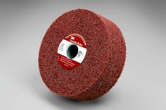 3M Scotch-Brite SM11497 - Scotch-Brite Metal Finishing Wheel, 6 in x 2 in x 1 in 5A Crs, Sm11497 7100111497 - eGrimesDirect