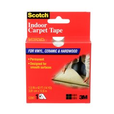 3M Scotch CT2010 - Scotch Double-Sided Carpet Tape 1.5 in x 42 ft (381 mm x 128 m) 3M CT2010 7010410465 - eGrimesDirect