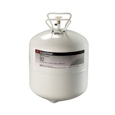 3M Scotch-Weld 92-29.3-LARGE-RED - Red Hi-Strength Laminating 92 Spray Adhesive (29.3 lb) Cylinder 7100138899 - eGrimesDirect