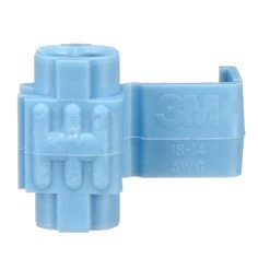 3M 560-BOX - Scotchlok Electrical Insulation Displacement Connector, 3M 560, light blue, double run or tap, 18-16 AWG (solid/stranded), 14 AWG (stranded) 7100166939 - eGrimesDirect
