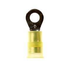 3M MNG10-10RX - 3M Scotchlok Ring Tongue Terminal, MNG10-10RX, yellow, nylon insulated with insulation grip, stud size 10, 12-10 AWG 3M MNG10-10RX 7000133297 - eGrimesDirect