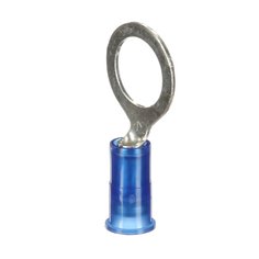 3M MNG14-10R/LX - 3M Scotchlok Ring Tongue Terminal blue nylon insulated with insulation grip stud size 10 16-14 AWG 3M 7000133282 7000133282 - eGrimesDirect