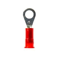 3M MNG18-516R/SX - 3M Scotchlok Ring Tongue Terminal red nylon insulated with insulation grip stud size 5/16 in (0.8 cm) 22-18 AWG 3M 7000133408 7000133408 - eGrimesDirect