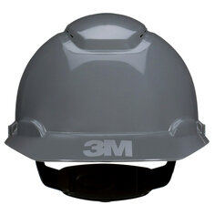 3M H-708SFV-UV - 3M SecureFit Hard Hat Grey Vented 4-Point Pressure Diffusion Ratchet Suspension with UVicator 20/Case 3M 7100239990 7100239990 - eGrimesDirect