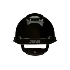 3M H-712SFR-UV - 3M SecureFit Hard Hat Black 4-Point Pressure Diffusion Ratchet Suspension with Uvicator 20/Case 3M 7100240001 7100240001 - eGrimesDirect