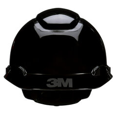 3M H-712SFV-UV - 3M SecureFit Hard Hat Black Vented 4-Point Pressure Diffusion Ratchet Suspension with Uvicator 20/Case 3M 7100240011 7100240011 - eGrimesDirect