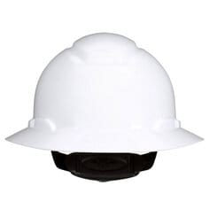 3M H-801SFR-UV - 3M SecureFit Full Brim Hard Hat White 4-Point Pressure Diffusion Ratchet Suspension with UVicator 20/Case 3M 7100240027 7100240027 - eGrimesDirect