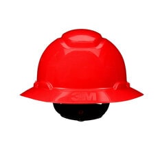 3M H-805SFR-UV - 3M SecureFit Full Brim Hard Hat Red 4-Point Pressure Diffusion Ratchet Suspension with Uvicator 20/Case 3M 7100240013 7100240013 - eGrimesDirect