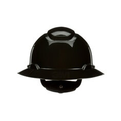 3M H-812SFR-UV - 3M SecureFit Full Brim Hard Hat Black 4-Point Pressure Diffusion Ratchet Suspension with Uvicator 20/Case 3M 7100240039 7100240039 - eGrimesDirect