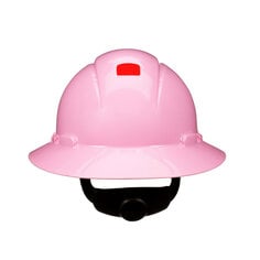3M H-813SFR-UV - 3M SecureFit Full Brim Hard Hat Pink 4-Point Pressure Diffusion Ratchet Suspension with Uvicator 20/Case 3M 7100240041 7100240041 - eGrimesDirect
