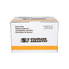3M STA-827510 - Standard Abrasives Heavy Duty Hand Pad 827510, 6 in x 9 in, 40 pads per case 3M STA-827510 7000121662 - eGrimesDirect